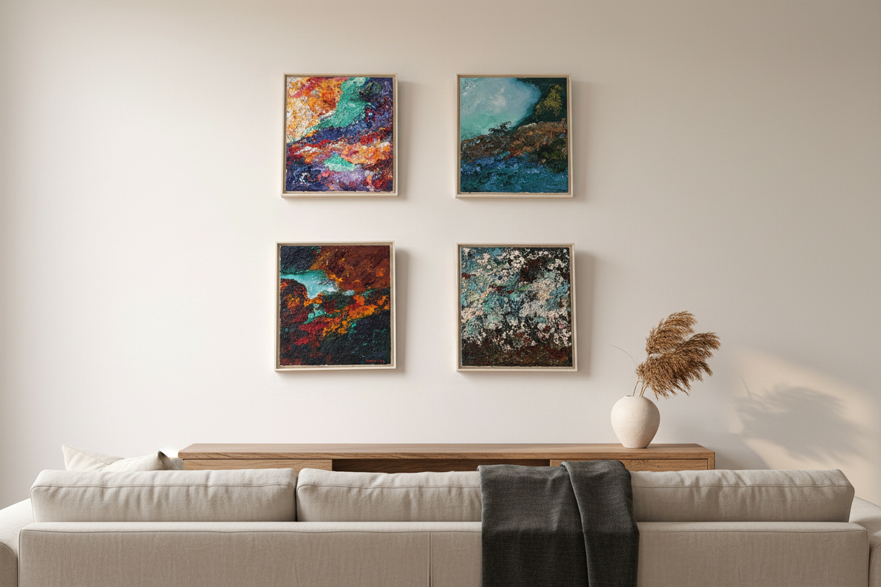 Las Cuatro Estaciones en una estancia