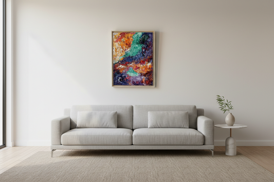 Primavera en un interior elegante